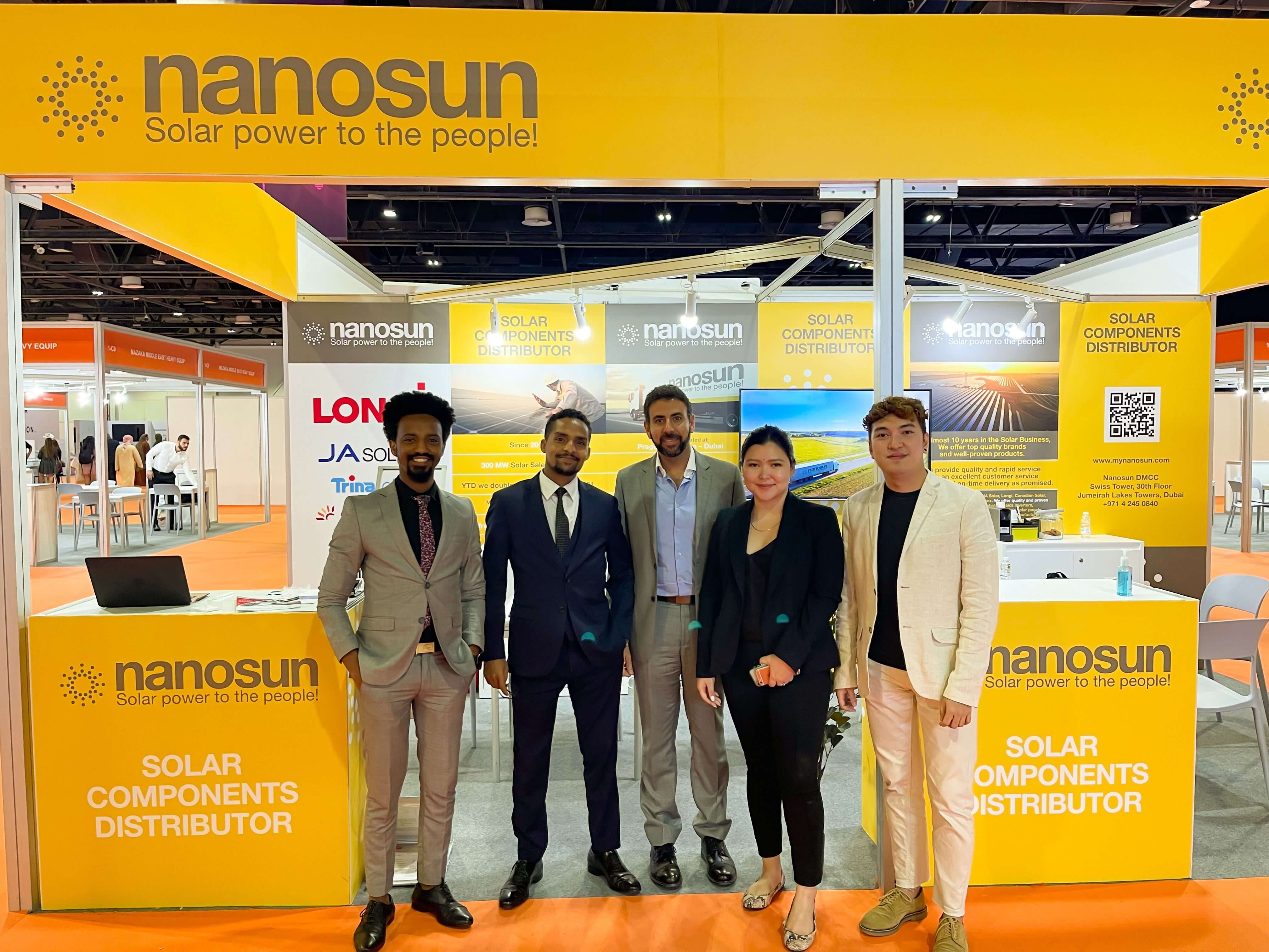 يا لها من تجربة مذهلة في معرض دبي للطاقة الشمسية ويتكس 2022!